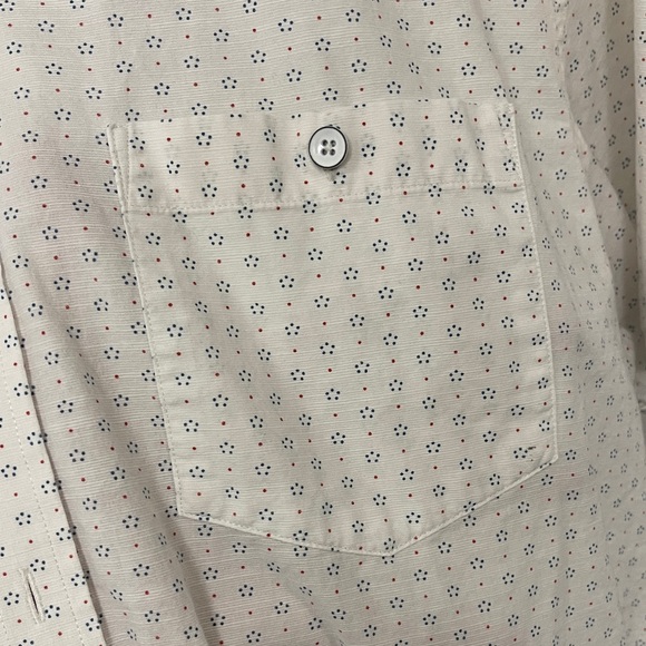 Banana Republic Light Gray Casual Button Down Shirt - Picture 3 of 6